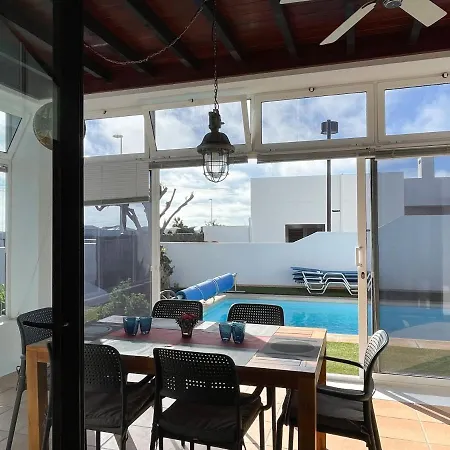 빌라 Casa Sol Y Mar Azul Un'oasi A Due Passi Dal Mare 플라야블랑카